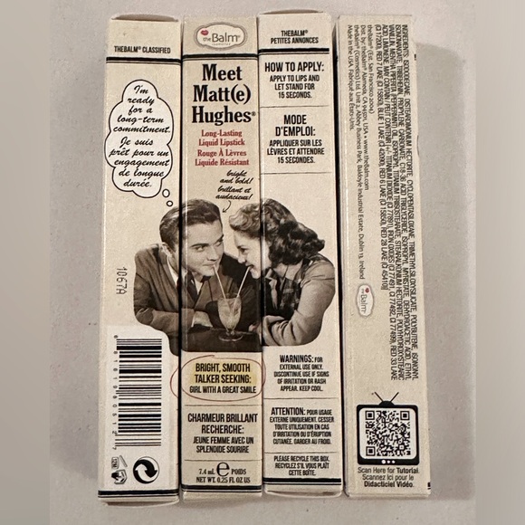 The Balm Meet Matte Hughes Lipstick 👄 Chivalrous - Picture 6 of 7